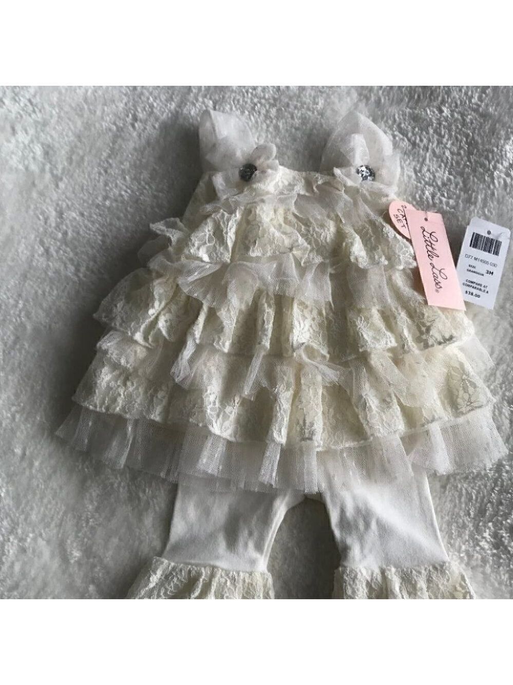 LITTLE Lass - NWT Laced 2 Piece beautiful  dress